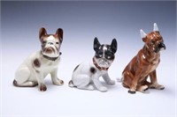 Lot of Assorted Vintage Dog Figurines.