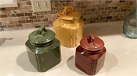 Canisters-set of 3