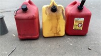 5-Gal Gas Cans (3)