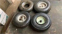 Small Rubber Tires