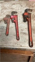 Antique Pipe Wrenches,