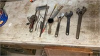 Crescent Wrenches, misc tools
