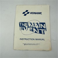 Konami Main Event Stand Up Video Game Schematics