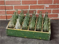 Vintage Coke Crate W/24 Bottles