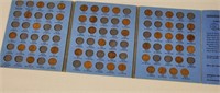 Lincoln Cent Collection Folder W/43 Coins