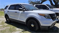 2014 FORD UTILITY POLICE INTERCEPTOR - NO TITLE EV