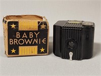 Vintage Baby Brownie Camera W/Box
