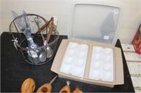 Tupperware Egg Tray & Retro Serve Wares