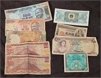 Vintage Foreign Currency