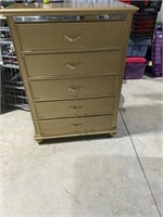 Simmons Hollywood Champagne Chest of Drawers