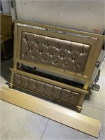 Simmons Hollywood Champagne Queen Bed Frame