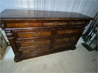 Wooden 9 Drawer Dresser