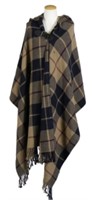 Burberry Nova Check Poncho W/ Hood