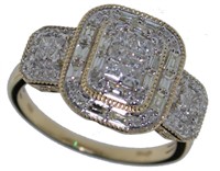 14kt Gold 1.00 ct  Designer Diamond Ring