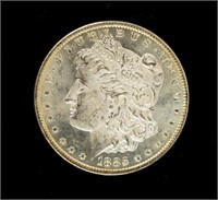 Coin  1885-O  Morgan Silver Dollar Gem BU