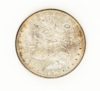 Coin 1904-O Morgan Silver Dollar  BU Toned