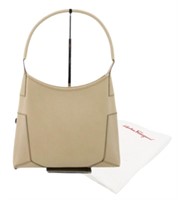 Ferragamo Tan Handbag