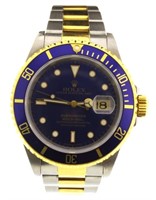 Rolex Two-Tone 16613 Submariner 40mm Watch