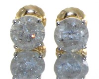 10kt Gold 1.50 ct Diamond Stud Earrings