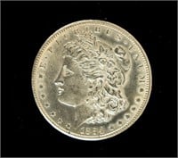 Coin 1884-CC Morgan Silver Dollar-XF+