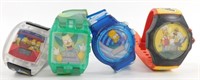 Four Burger King Simpson Watches