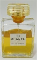 * Vintage Chanel No. 5 in Glass Bottle with