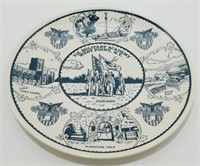 * Vintage U.S. Military Academy West Point Plate