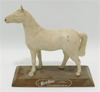 * White Horse Blended Scotch Whiskey Statue