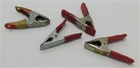 Set of (4) 1" Spring Clamps