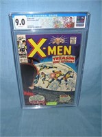 Marvel Xmen number 37 comic book graded 9.0