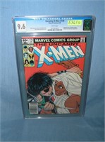 Marvel Xmen number 170 comic book graded 9.6