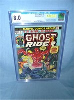 Early Marvel Ghost Rider number 2 graded 8.0