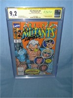Marvel The New Mutants autographed by Rob Liefeld