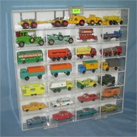 Collection of great early Matchbox collector cars