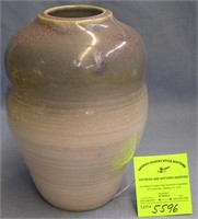 Artist signed Verschure earth toned vase