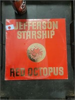 Jefferson Starship Album Record Red Octopus