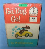 Vintage Go Dog Go book by P.D. Eastman dated 1961