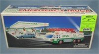 Vintage Hess emergency truck with original box