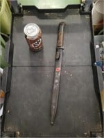 Large Vintage Knife w/ Sheath