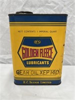 Golden Fleece Hex Gear XEP 90 Oil quart tin