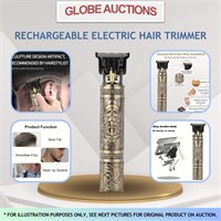 RECHARGEABLE ELECTRIC HAIR TRIMMER