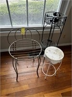 3 Wire Plant Stands