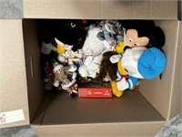 Box of Stuffed Animals & Toys