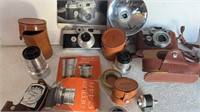 Pair of Vintage ARGUS C 44  35mm Cameras with