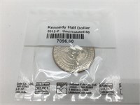 Kennedy Half Dollar 2012 P