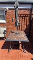 Patio Table w/ Umbrella