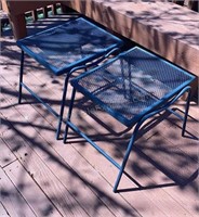 Metal Patio Side Tables