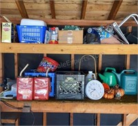 Contents of Garage Shelves