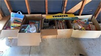 5 Boxes of School Teacher Supplies