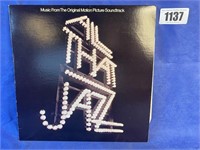 Album All That Jazz Original, Picture Soundtrack